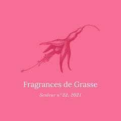 Pink flower fragrance logo