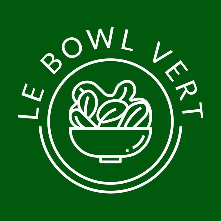 Green Salad Bowl T-Shirt Logo Design