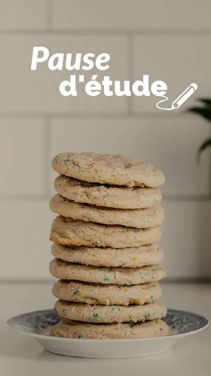 Cookies Study Break Snapchat  Filtre Snapchat