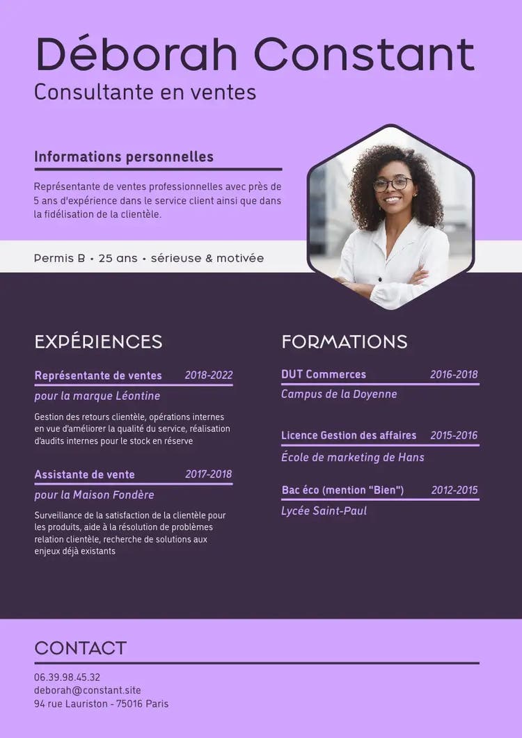 Comment créer votre CV