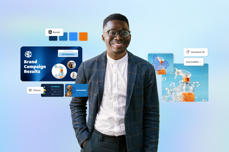 Rationalisez les flux de travail de votre entreprise | Adobe Express