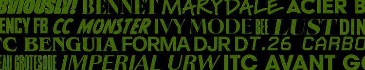 50 polices modernes pour un style unique | Adobe Express