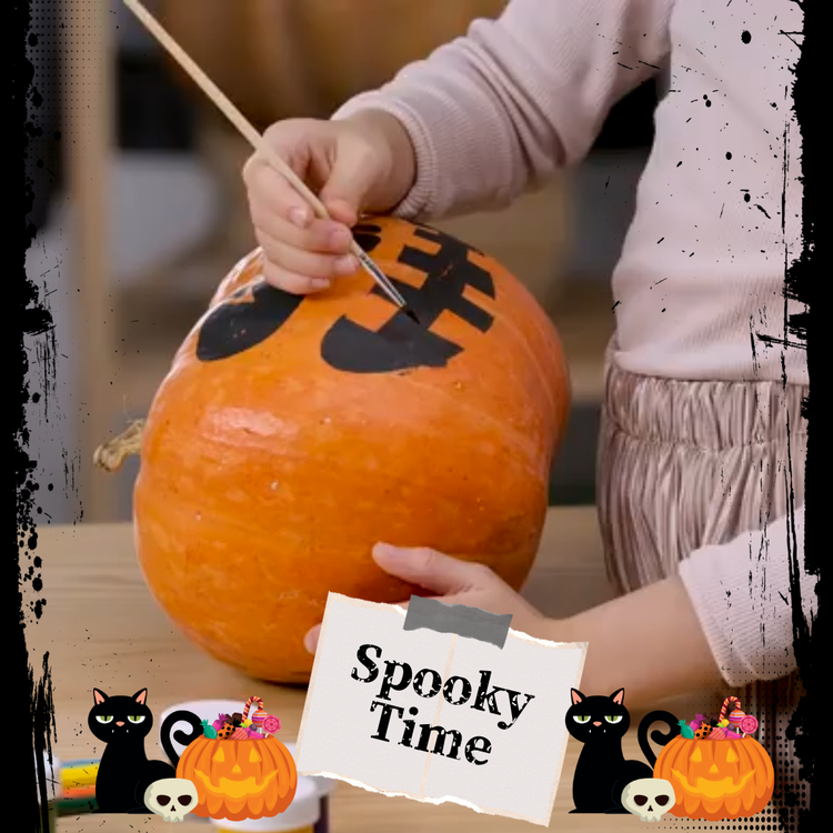 48 idées de peinture pour Halloween avec plusieurs médiums et un plaisir sans fin.