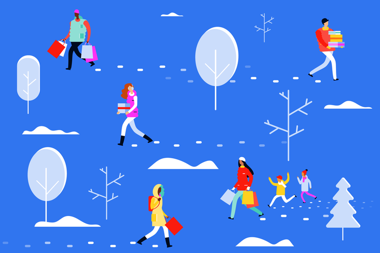 Dire «&nbsp;Joyeux Noël&nbsp;» ou «&nbsp;Bonne année&nbsp;» avec des dessins créatifs