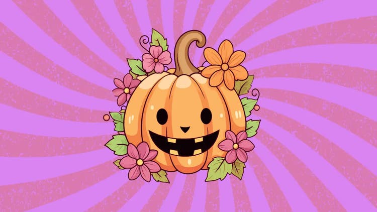 idées de peinture sur citrouille pour Halloween