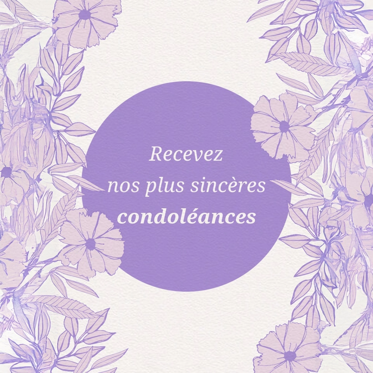 comment présenter ses condoléances