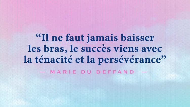 Citations sur le calme et la persévérance