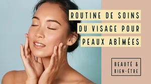 Beige Skincare Routine Youtube Thumbnail  Tailles d'images sur YouTube