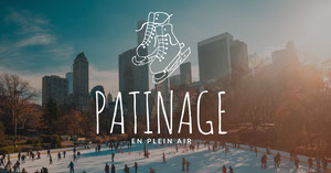 ice skating banner ads Taille d'image sur Facebook