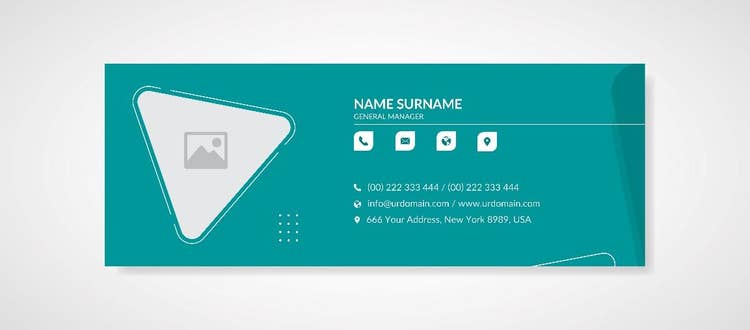 La conception d'un Logo signature mail créatif | Adobe Express