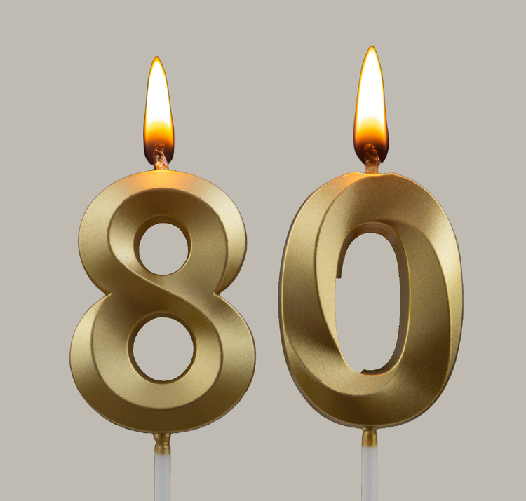 80 messages de 80e anniversaire pour une fête inoubliable