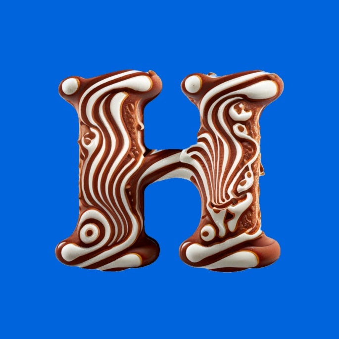 Générateur de texte 3D par IA chocolat chaud