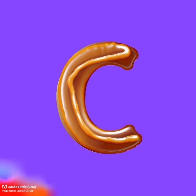 Générateur de texte 3D par IA caramel