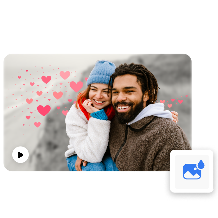 effets photo font ressortir votre fond d’écran animé