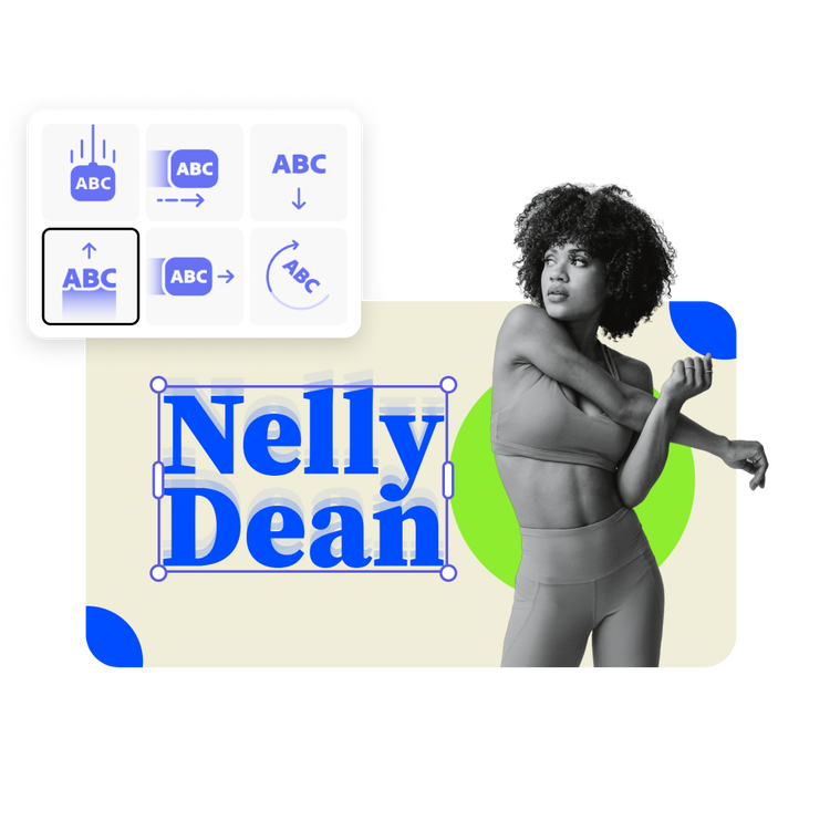 Faites bouger votre message avec l’animation de texte