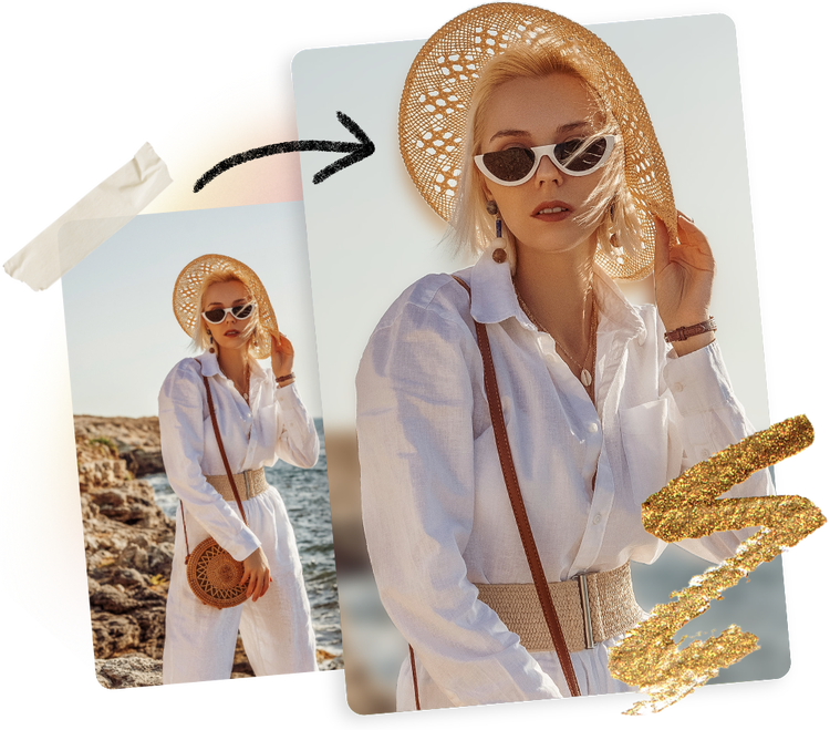 Floutez une photo gratuitement