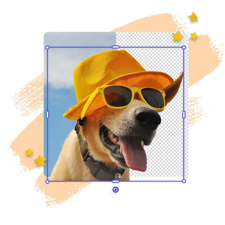 Créez des images avec des arrière-plans transparents