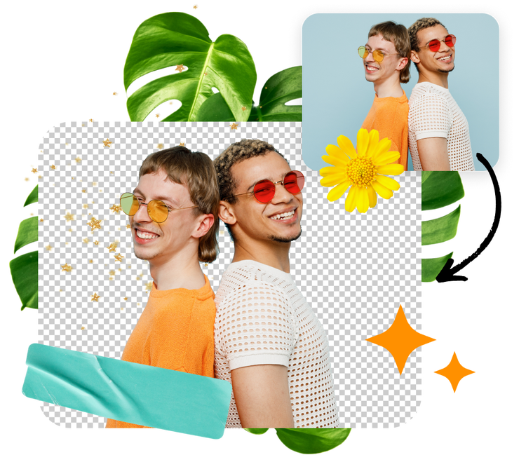 Ajoutez gratuitement des arrière-plans transparents