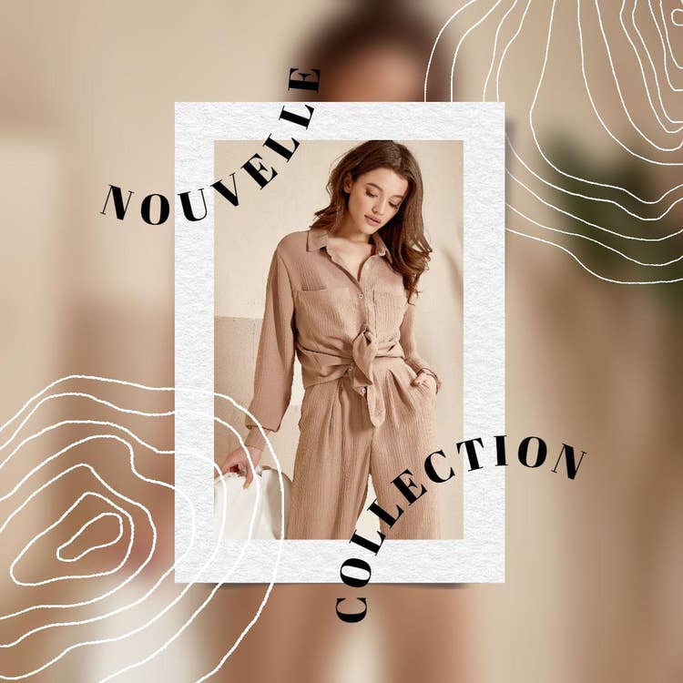 Brown New Collection Instagram Square