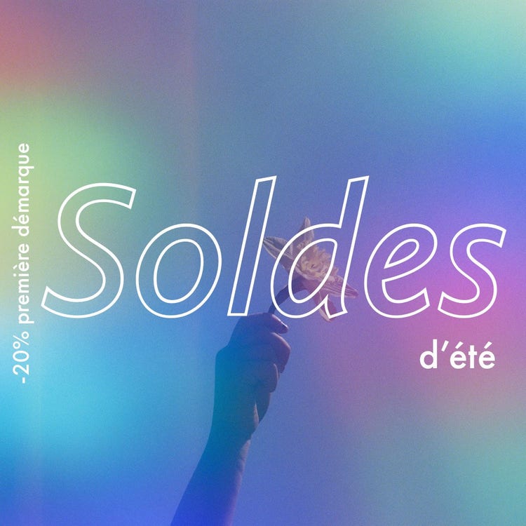 Blue and purple gradient sale instagram post