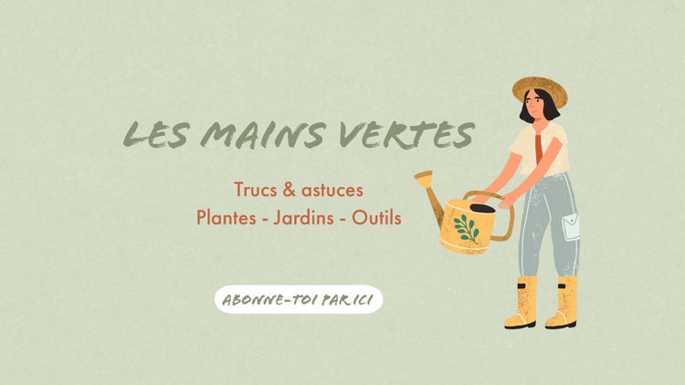 Green Gardening Tips and Tricks Youtube Channel Art