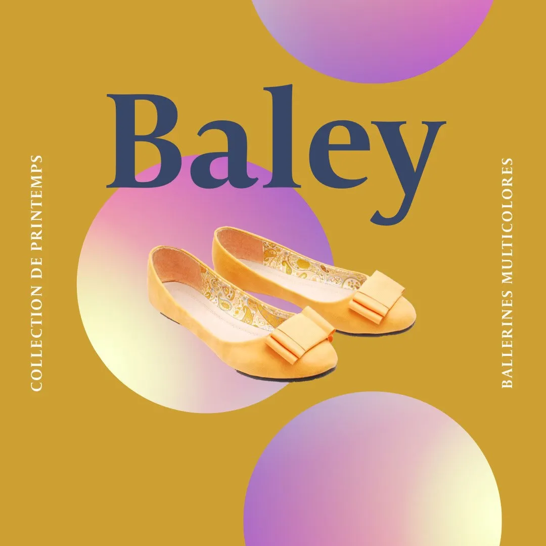 Green Yellow Purple gradient Bailey Shoes Instagram Square 