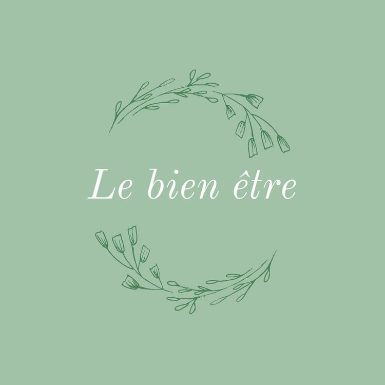Green And White Round Branch Le Bien Etre Logo