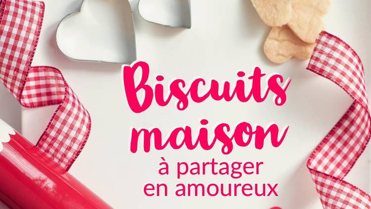 Pink Home made cookies Banner