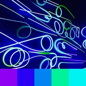 Color Palettes | Neons 10 101 Brilliant Color Combos