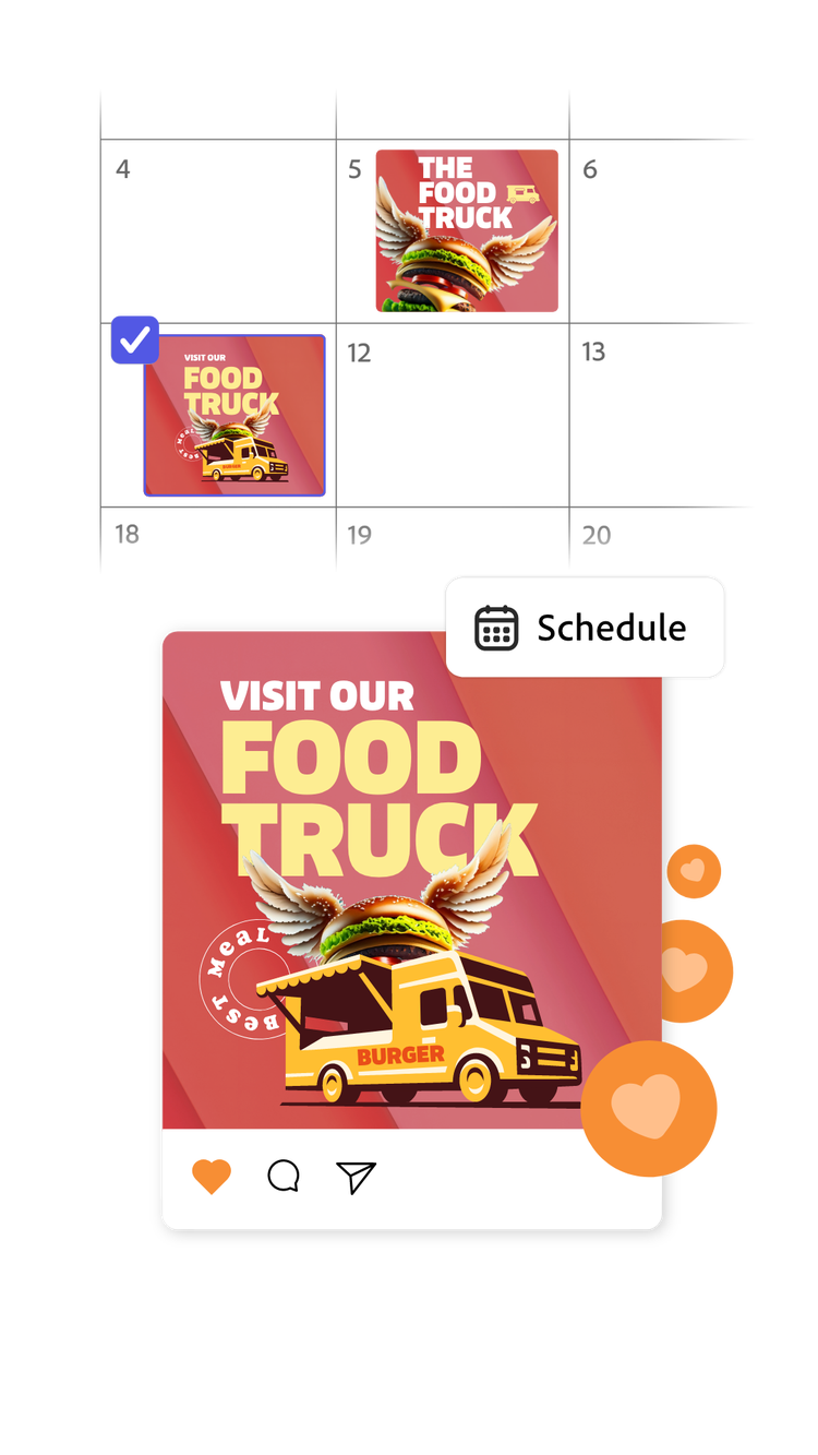 A screenshot of a food truck Description automatically generated