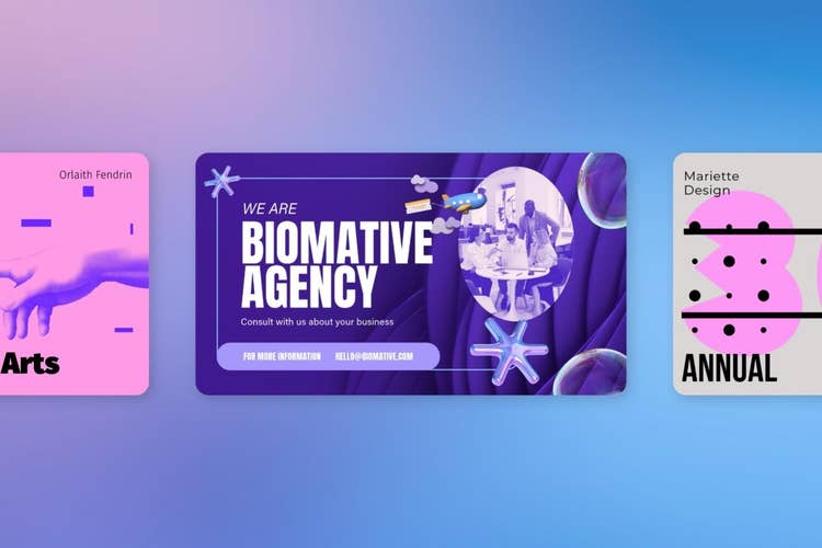 Aperçu global des idées de présentation par type