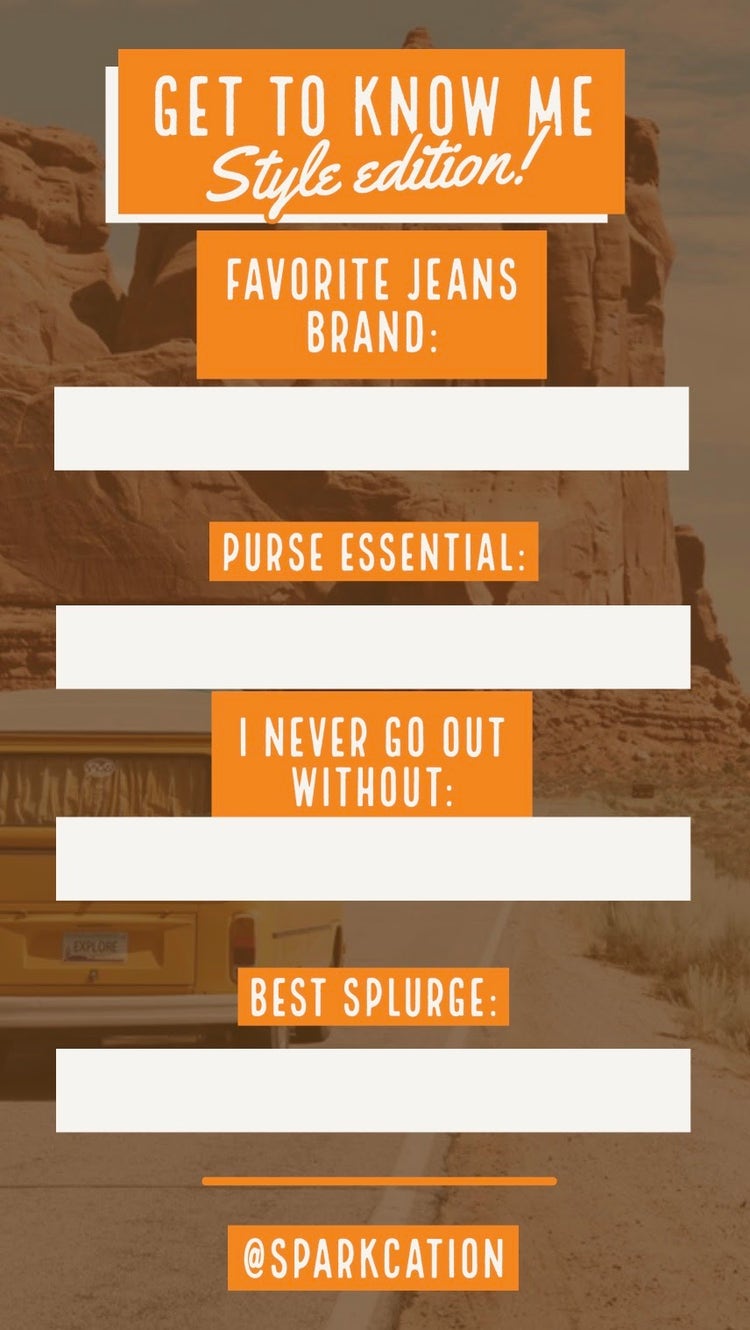 Modèles de Stories Instagram gratuits et personnalisables