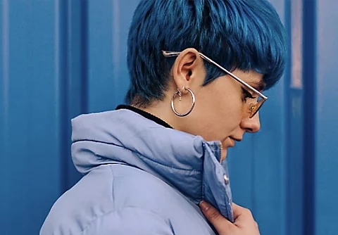 Portrait de profil d’une personne