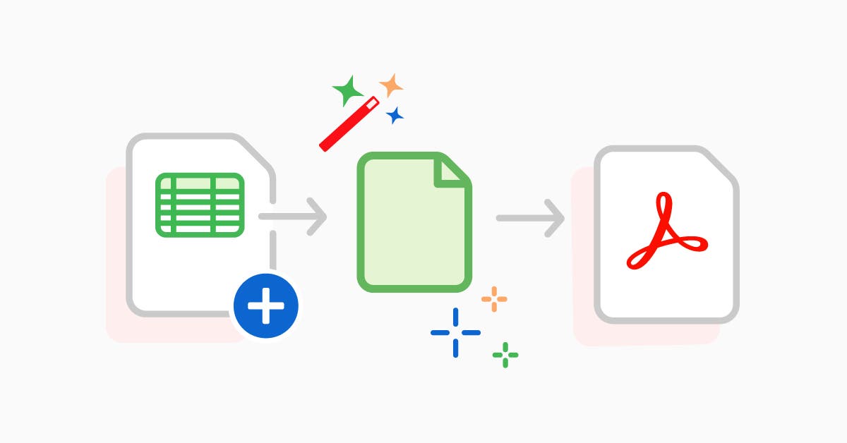 Μετατρέψτε Excel σε PDF: Ένας δωρεάν online μετατροπέας | Adobe Acrobat