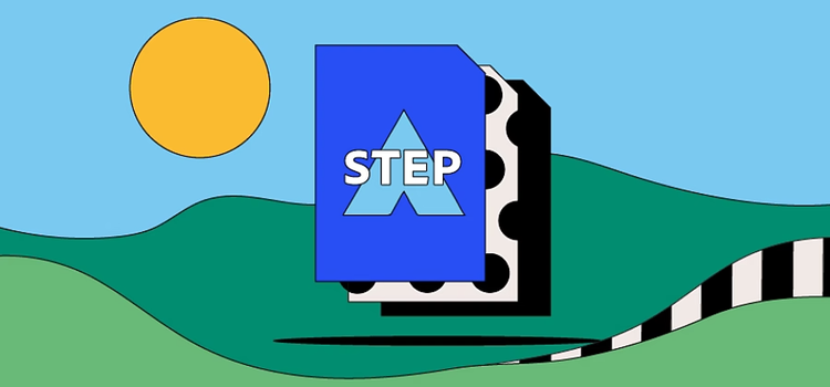 STEP files marquee image