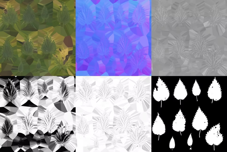 Normal mapping process to create 3D textures