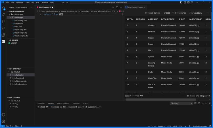 RDS Support and File Viewer