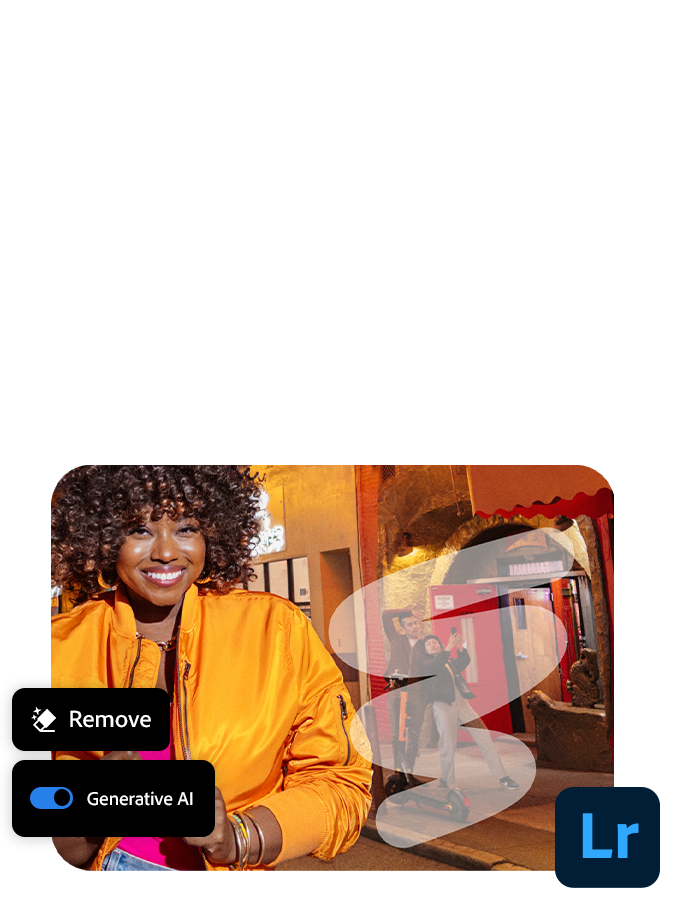 Generative AI is now in Lightroom.