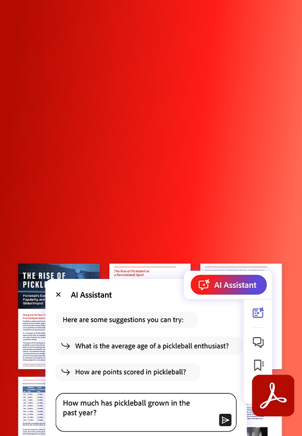 Meet AI Assistant for Acrobat.