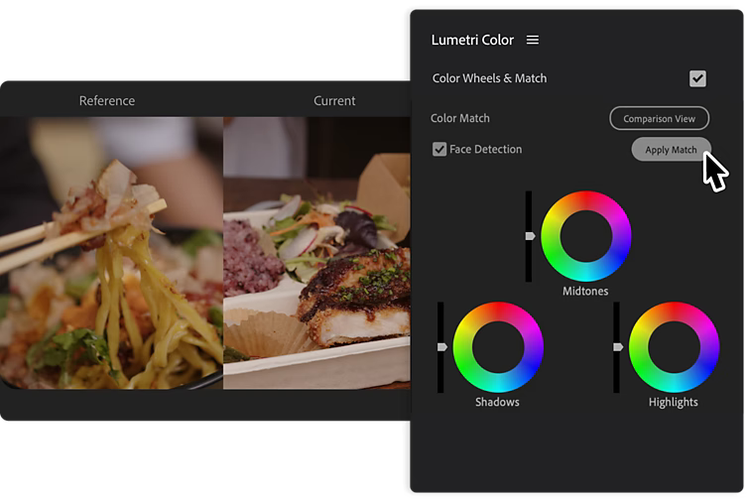 Koreksi warna dan gradasi warna video - Adobe