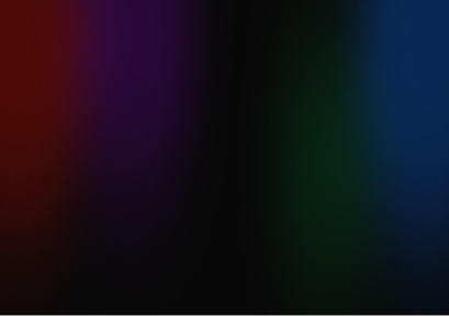 Horizontal image with red, black and blue colour gradient