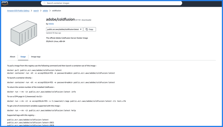 streamlined containerization
