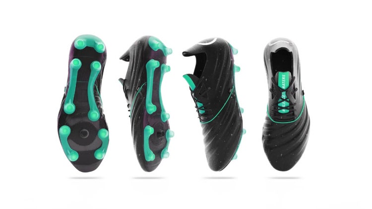 realistic rendering of soccer shoes