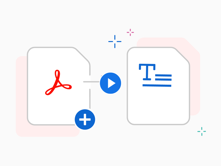 A PDF file being converted to a Word doc