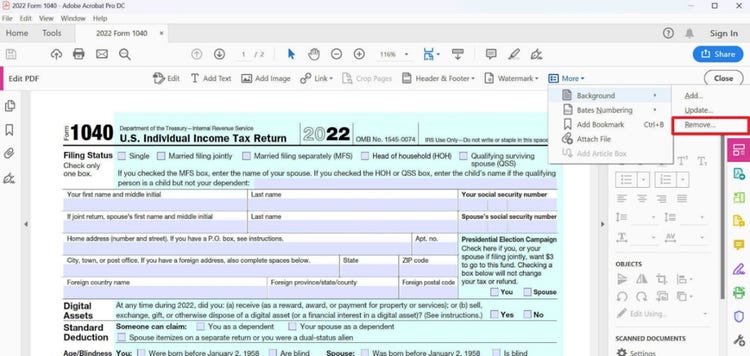 Step-by-step guide to remove background