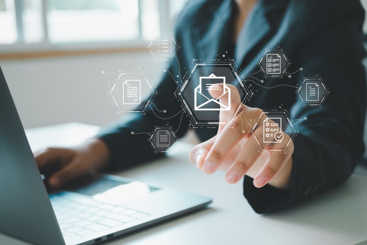 Business professional using digital tools to manage payroll and documents. Concept of Excel salary sheet formulas PDF, salary sheet in Excel PDF, and salary slip format in Excel auto generate. Illustration of bulk Excel to PDF conversion and how to rename PDF files in bulk.