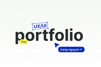 Graphic design portfolio examples with UX/UI layout.