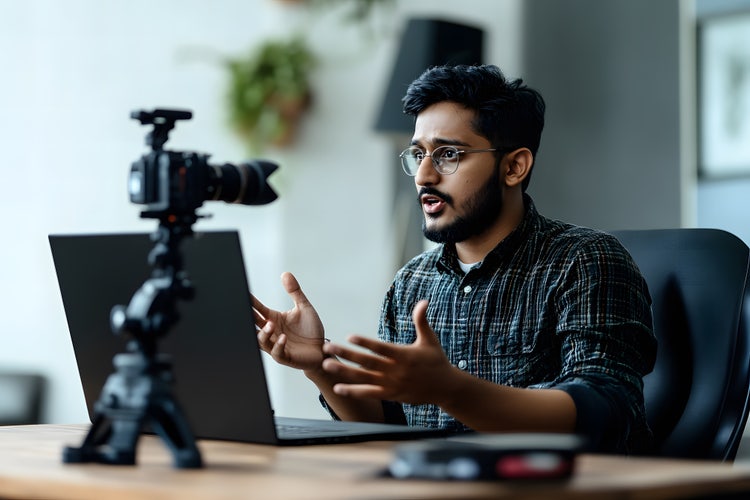 Close-up of a video editing workstation with multiple screens displaying timeline sequences, enhanced by video AI tools for faster and smarter post-production.