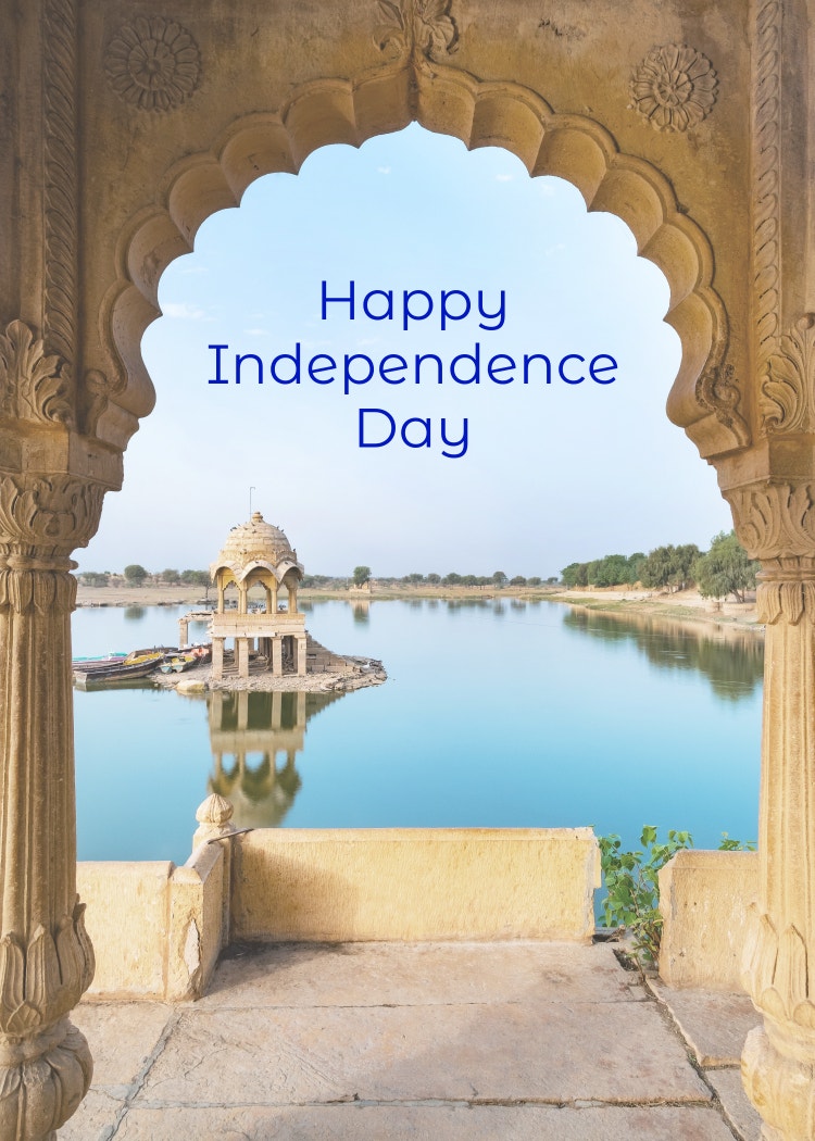 Create Custom Independence Day Greeting Cards Adobe Express India