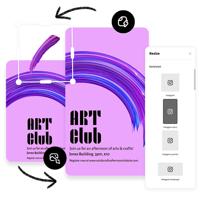 Create a Club Poster Online for Free Adobe Express India